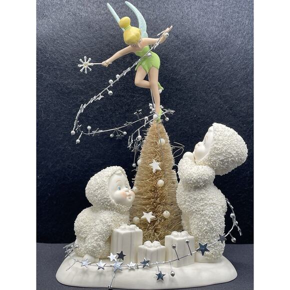 Dept 56 “Magic From Tinker Bell” Snowbabies in Original Box Excellent Condition! - Picture 3 of 8